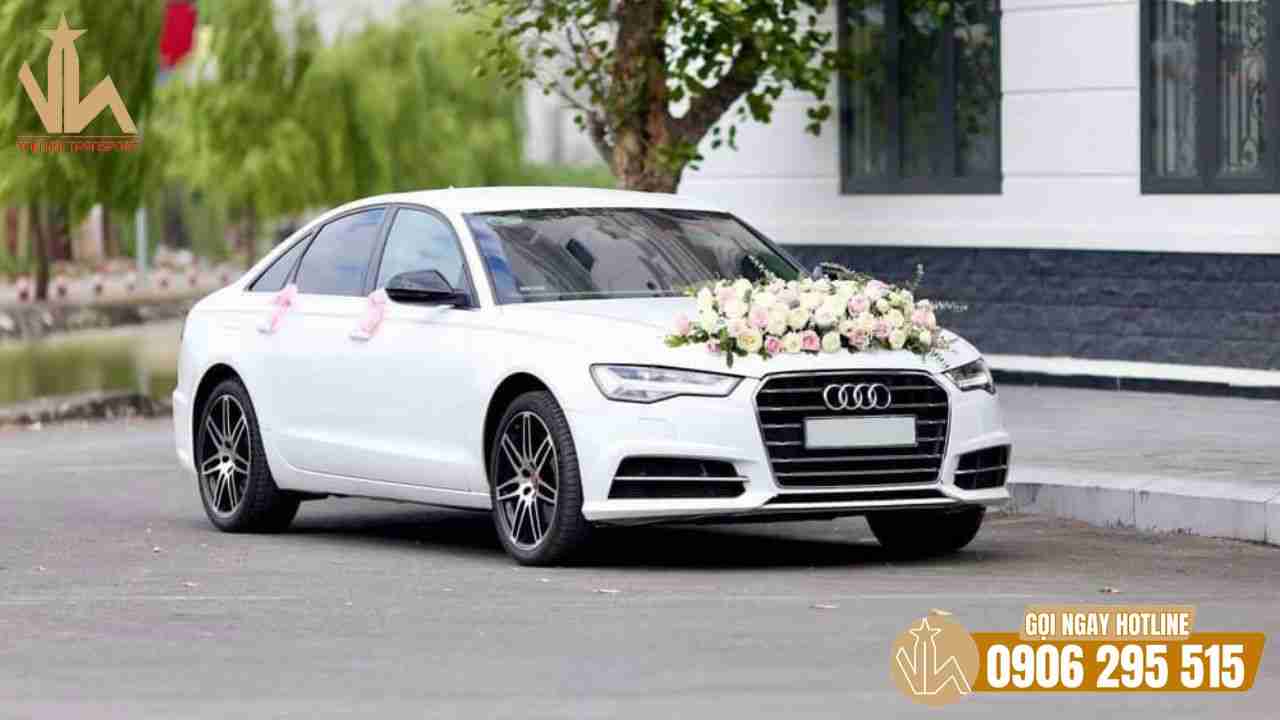 Xe cưới Audi cao cấp đem đến làn gió mới cho lễ vu quy