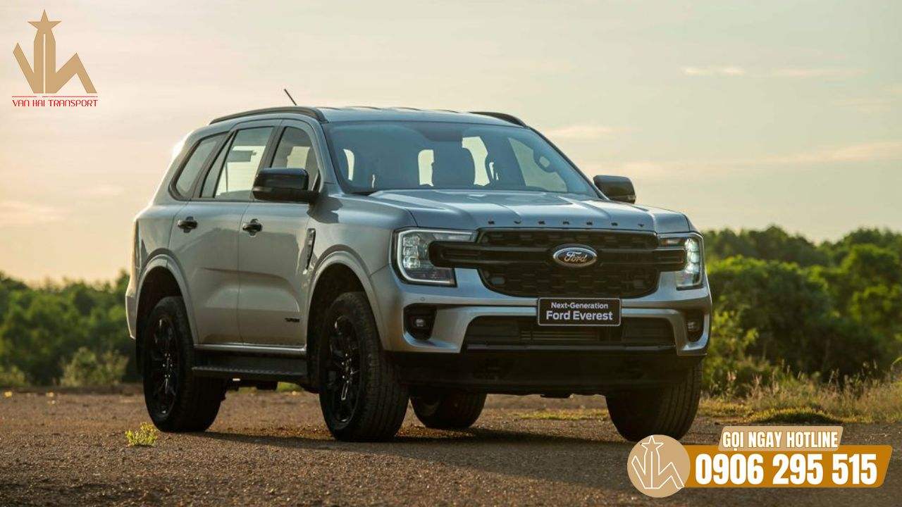 Thuê xe 7 chỗ Ford Everest đem đến hành trình thoải mái