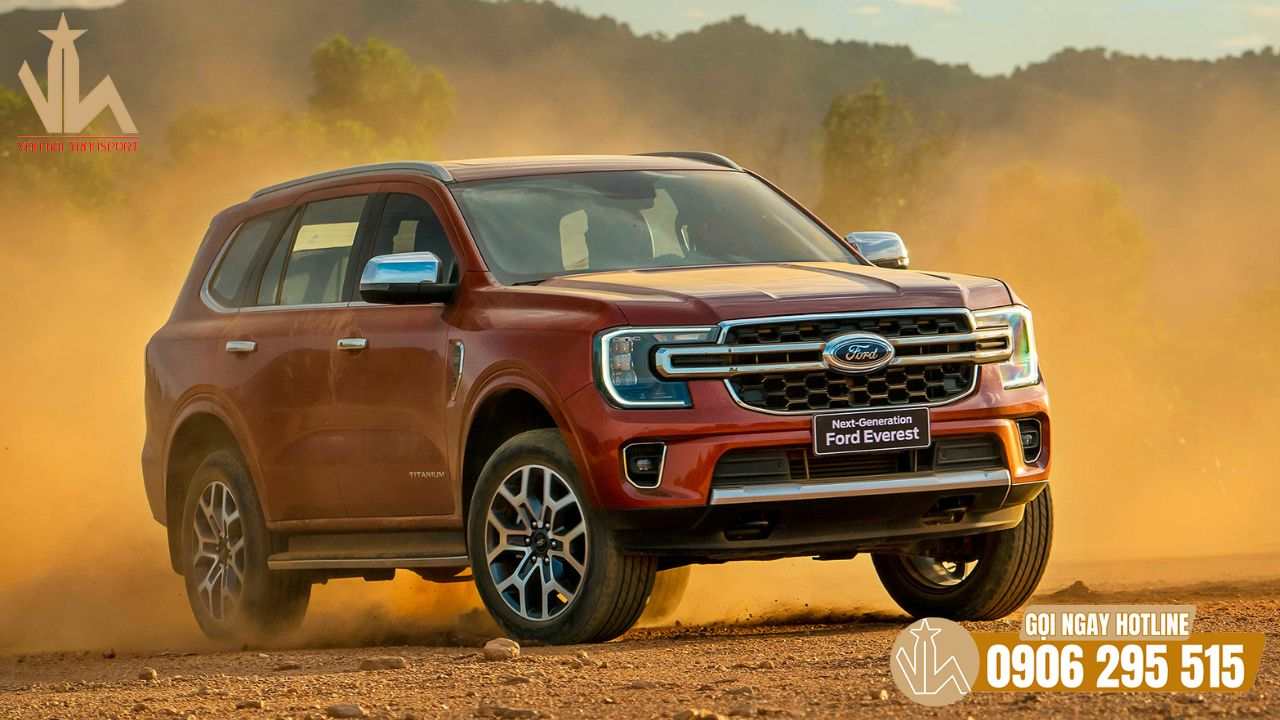 Thuê xe du lịch 7 chỗ Ford Everest theo tháng chất lượng