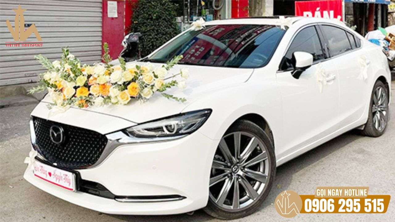 Dịch vụ thuê xe cưới Mazda của Vân Hải uy tín