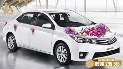 Cho thuê xe cưới Toyota Altis