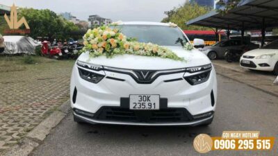 Cho thuê xe cưới Vinfast VF8