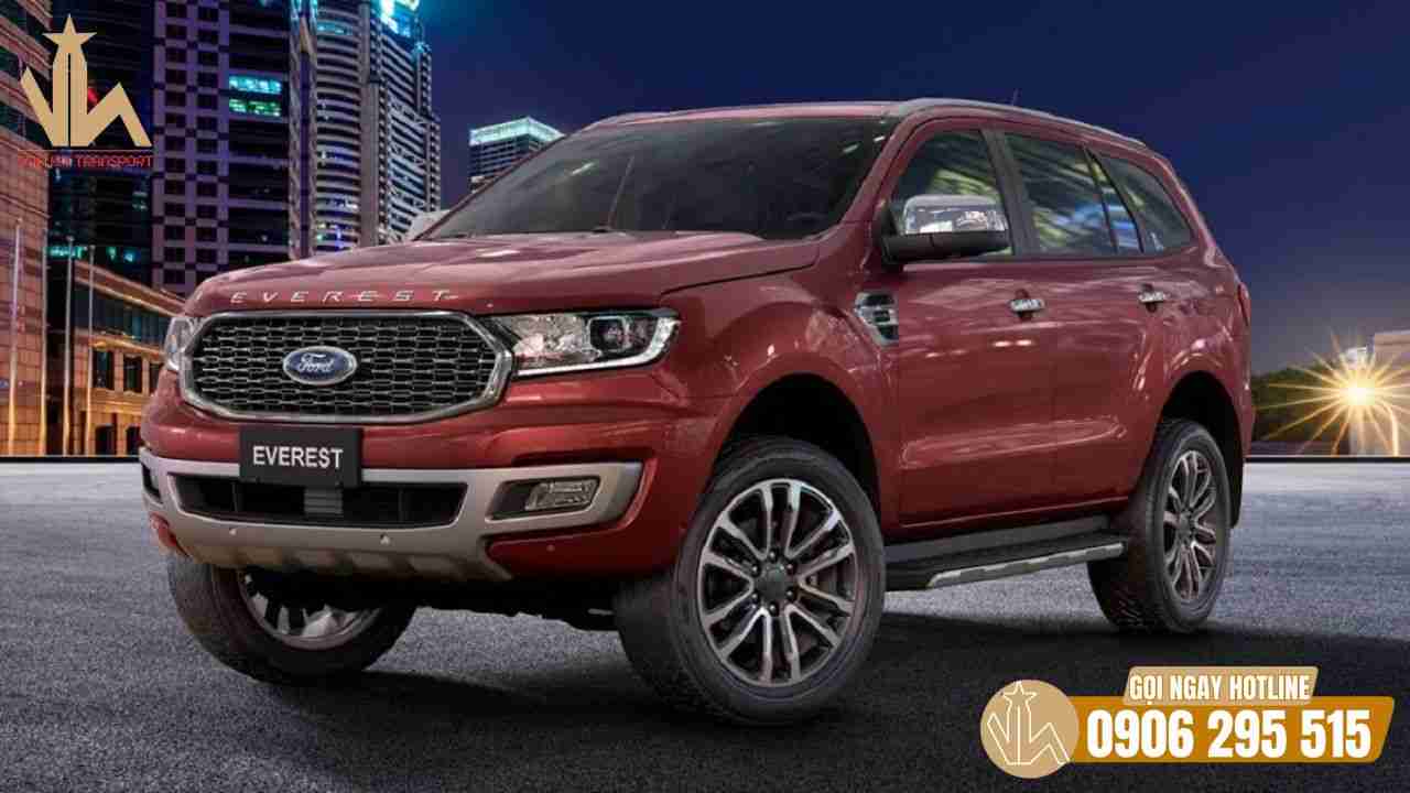 Bảng báo giá thuê xe 7 chỗ Everest tại Vân Hải phải chăng