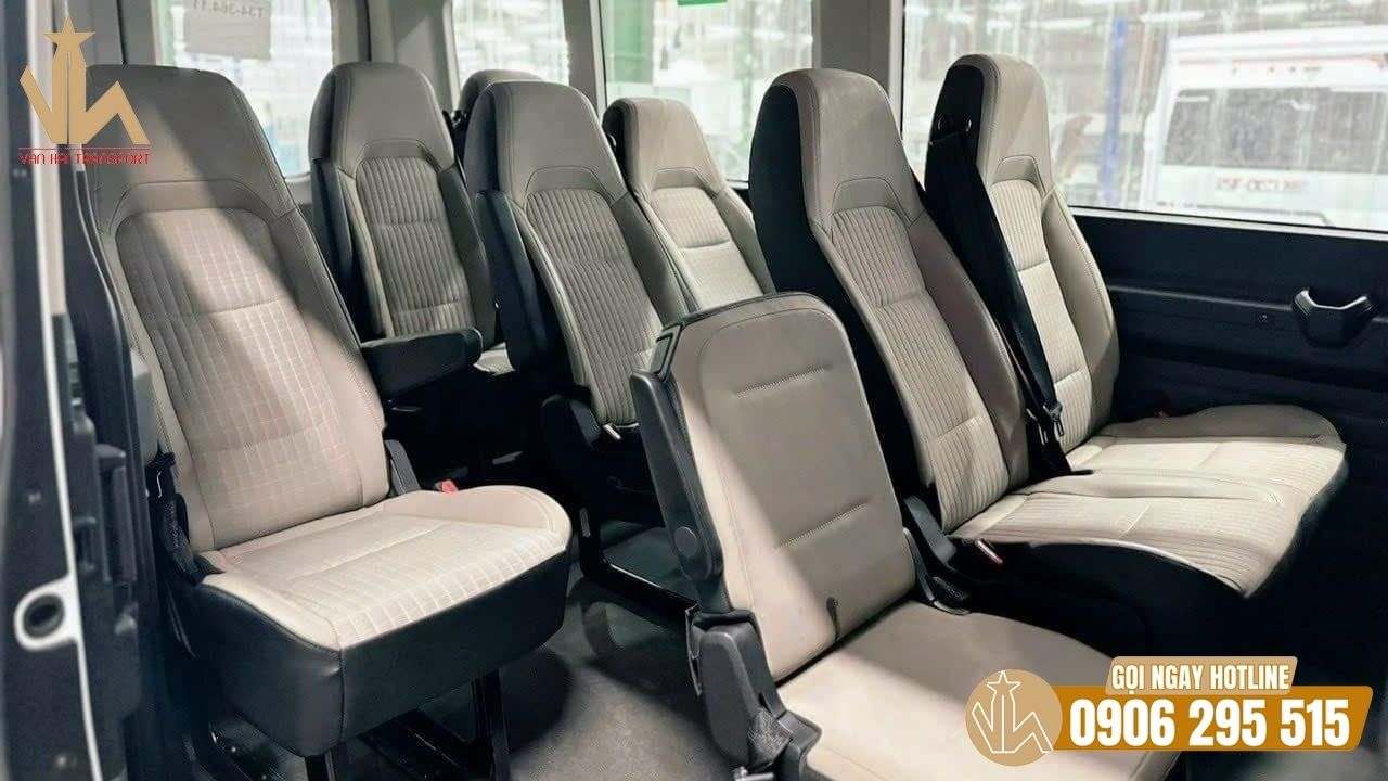 Vân Hải cho thuê xe 16 chỗ sân bay giá rẻ nhất tại Hoàng Mai
