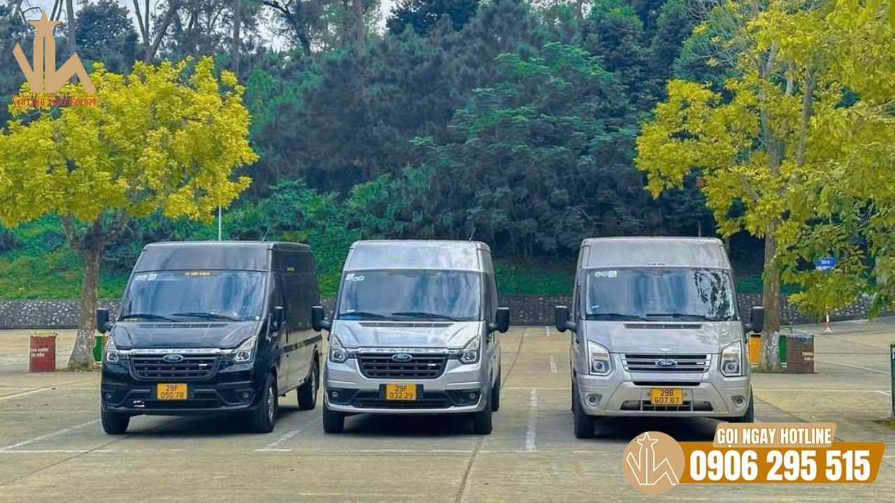 Vân Hải cập nhật giá thuê xe 16 chỗ Transit ưu đãi nhất