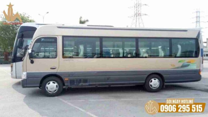 Thuê xe ô tô 29 chỗ là phương án di chuyển tiện ích