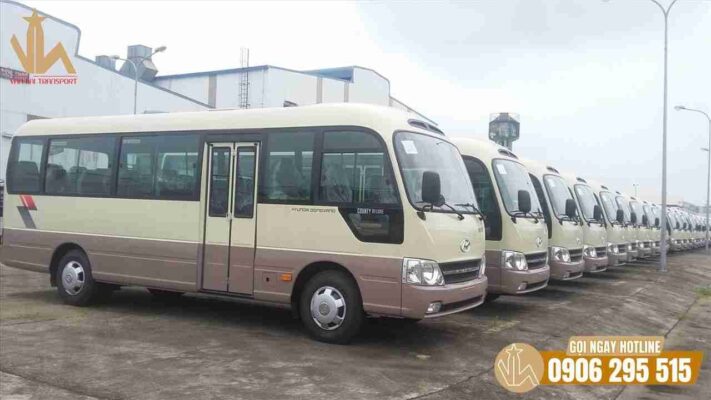Vân Hải cho thuê xe 29 chỗ giá rẻ