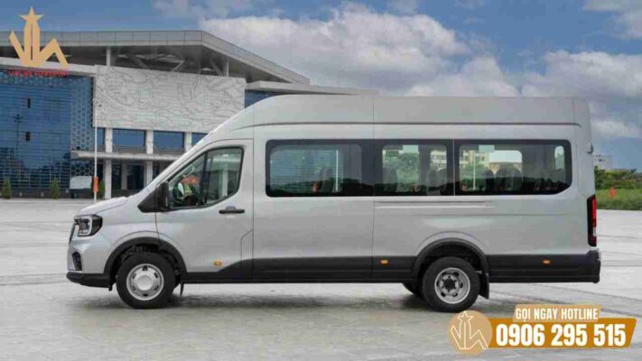 Xe 16 chỗ rộng rãi phù hợp cho hành trình du lịch nhóm