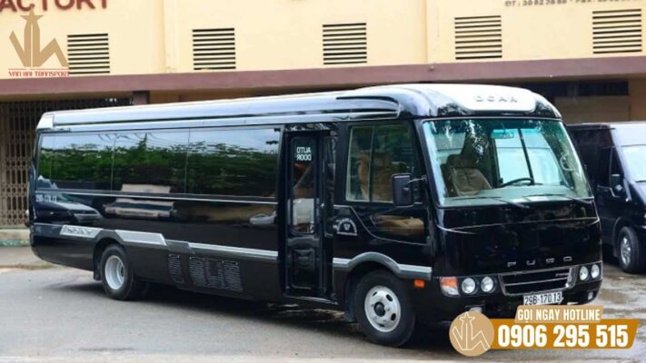Dcar Limousine 19 chỗ, hành trình tiết kiệm, an toàn