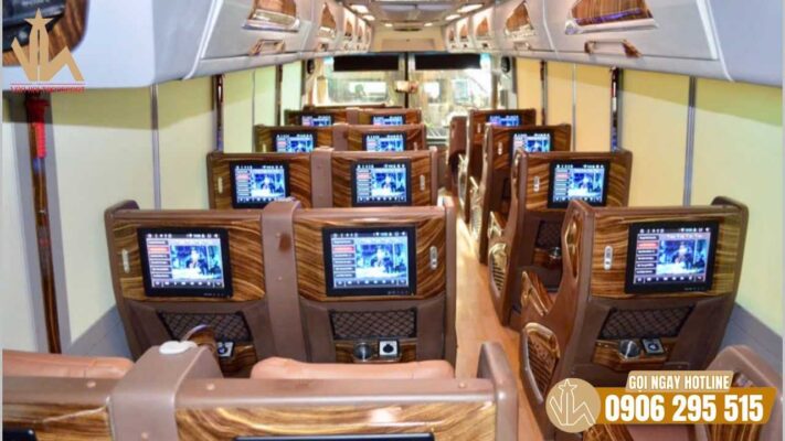Nội thất cao cấp mang đến trải nghiệm di chuyển tiện nghi